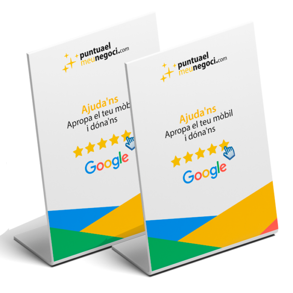 Inicio 2 Paquet de 2 suports NFC per a ressenyes de Google