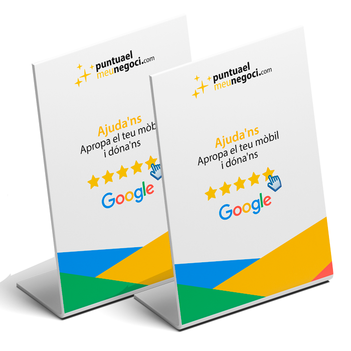 Paquet de 2 suports NFC per a ressenyes de Google 1 Paquet de 2 suports NFC per a ressenyes de Google
