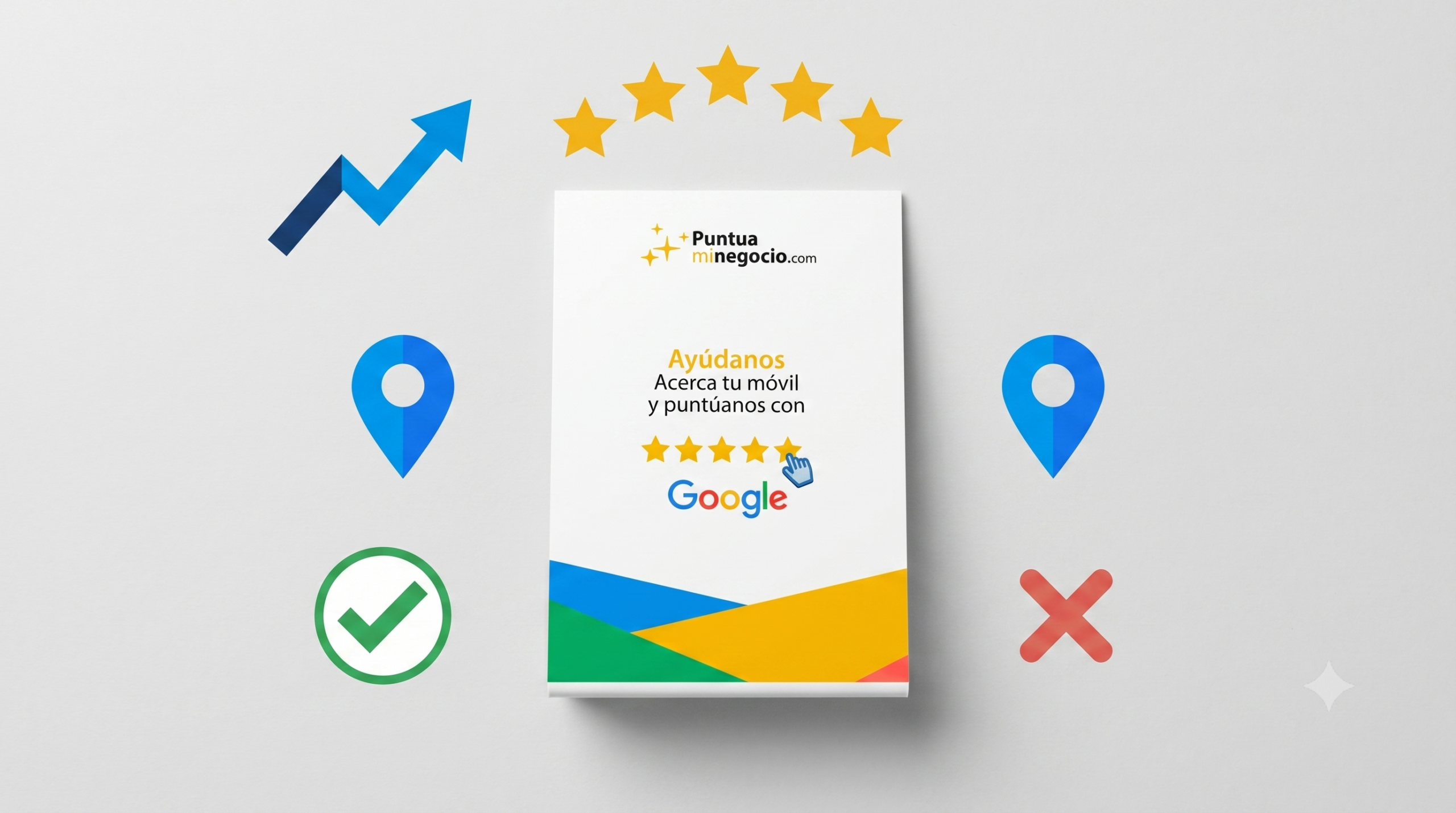 Tarjeta NFC para Google Reviews