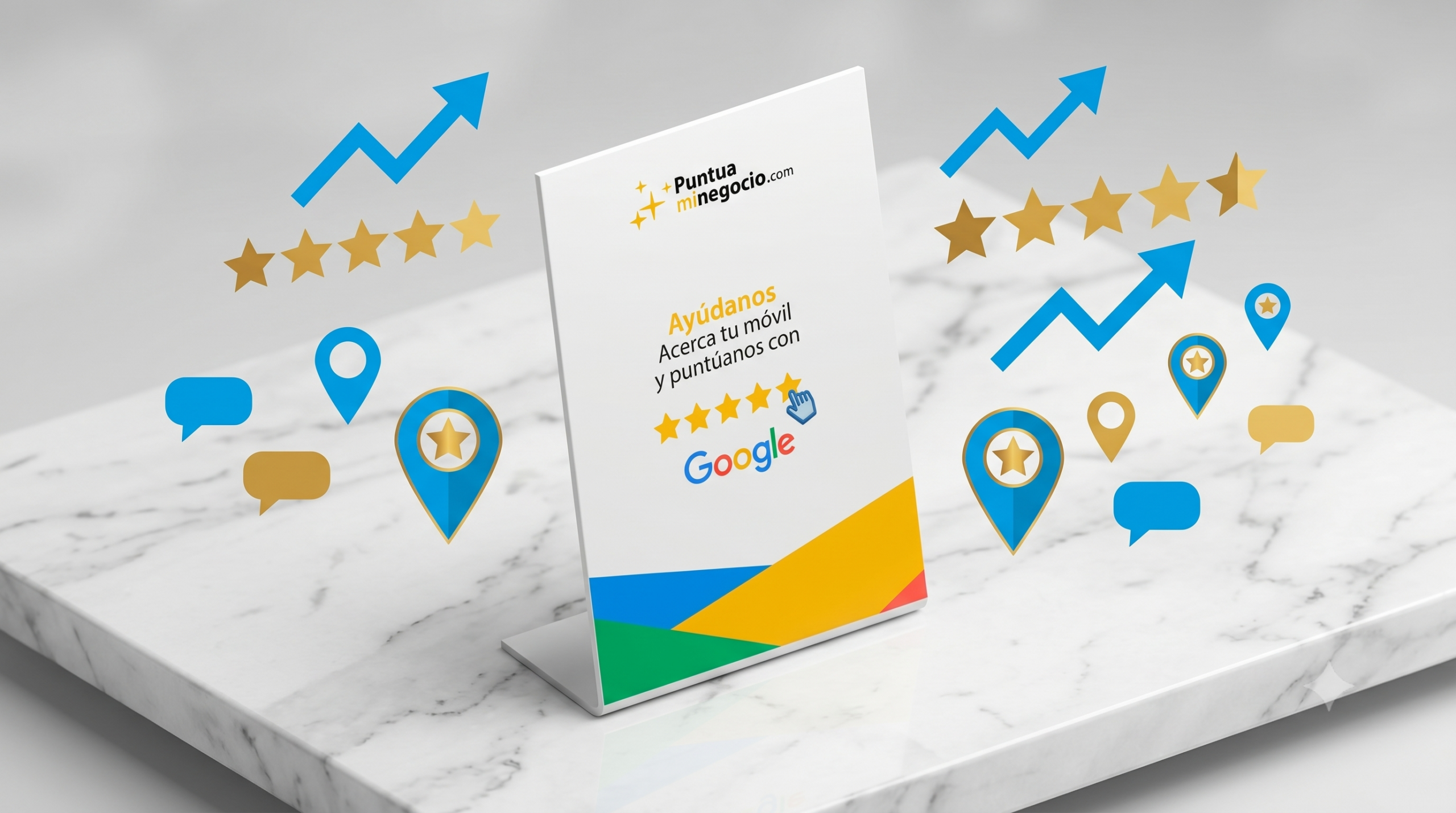 Tarjeta NFC para Google Reviews