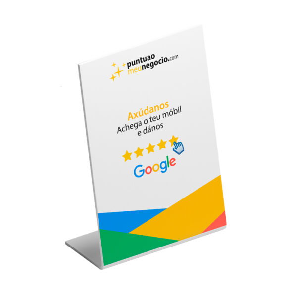 Inicio 1 Soporte para tarxetas NFC para Google Reviews