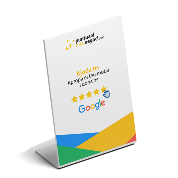 Inicio 1 Suport de targeta NFC per a Google Reviews